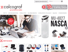 Tablet Screenshot of calcograf.com